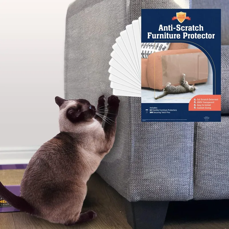 Stelucca Amazing Shields Cat Scratch Furniture Protector - 12 Pack XL — image 1
