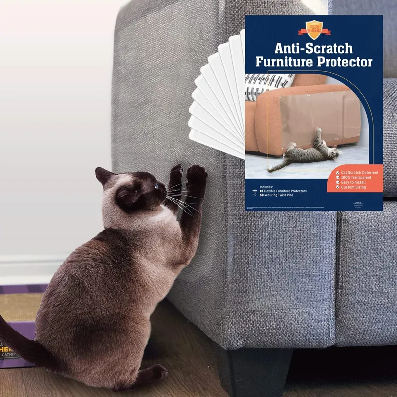 Stelucca Amazing Shields Cat Scratch Furniture Protector - 10 Pack XL — image 1