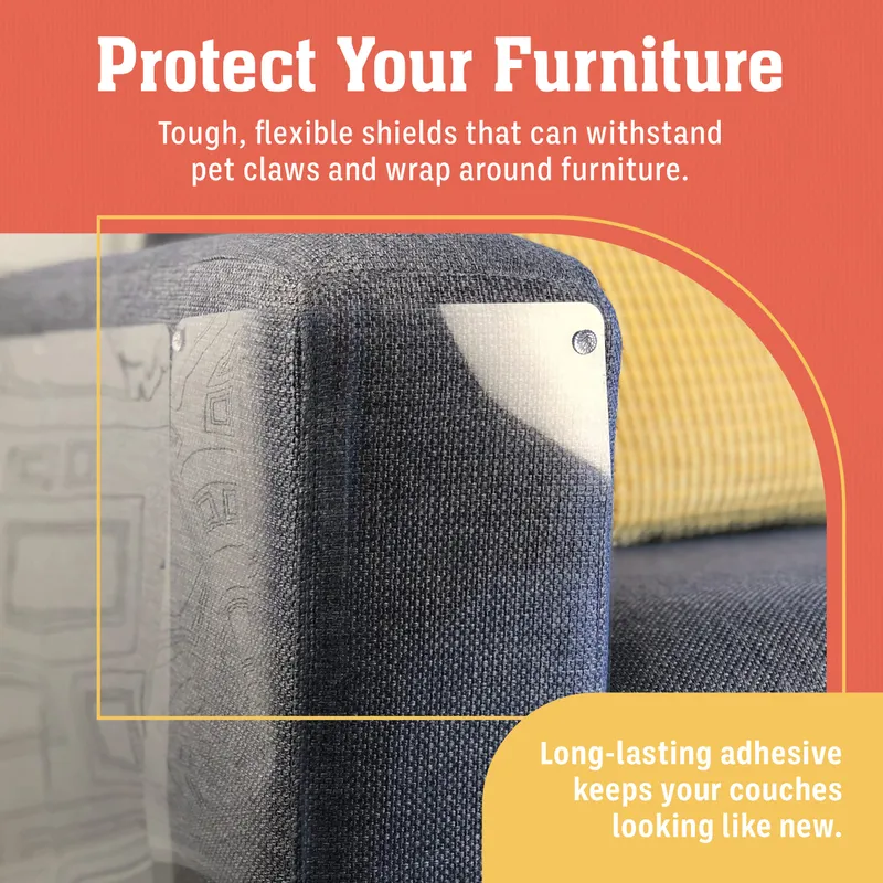 Stelucca Amazing Shields Cat Scratch Furniture Protector - 10 Pack XL — image 2