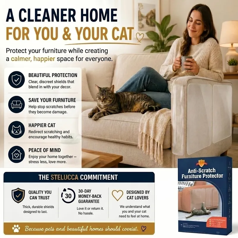 Stelucca Amazing Shields Cat Scratch Furniture Protector - 10 Pack XL — image 8