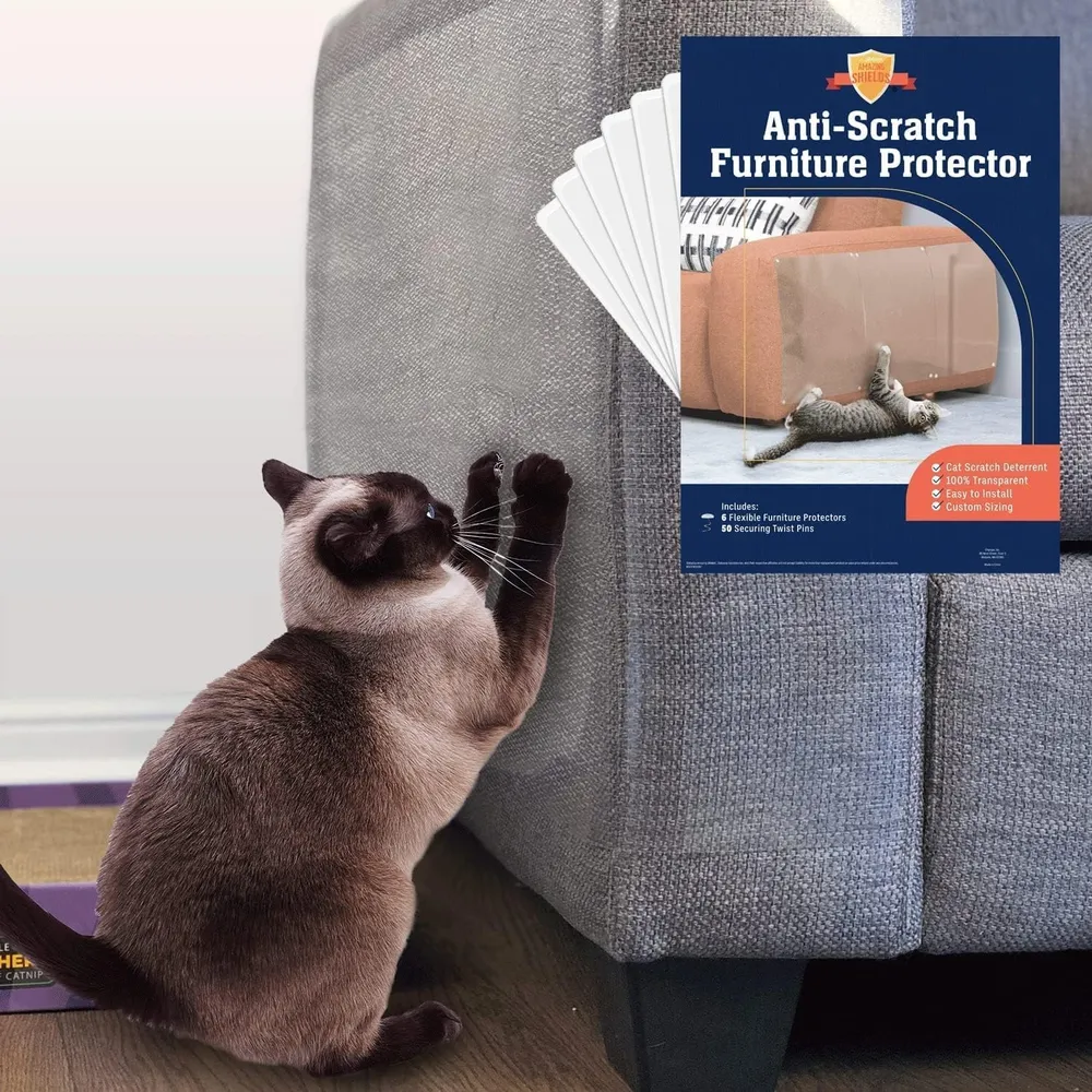 Stelucca Amazing Shields — For cat lovers and furniture lovers.